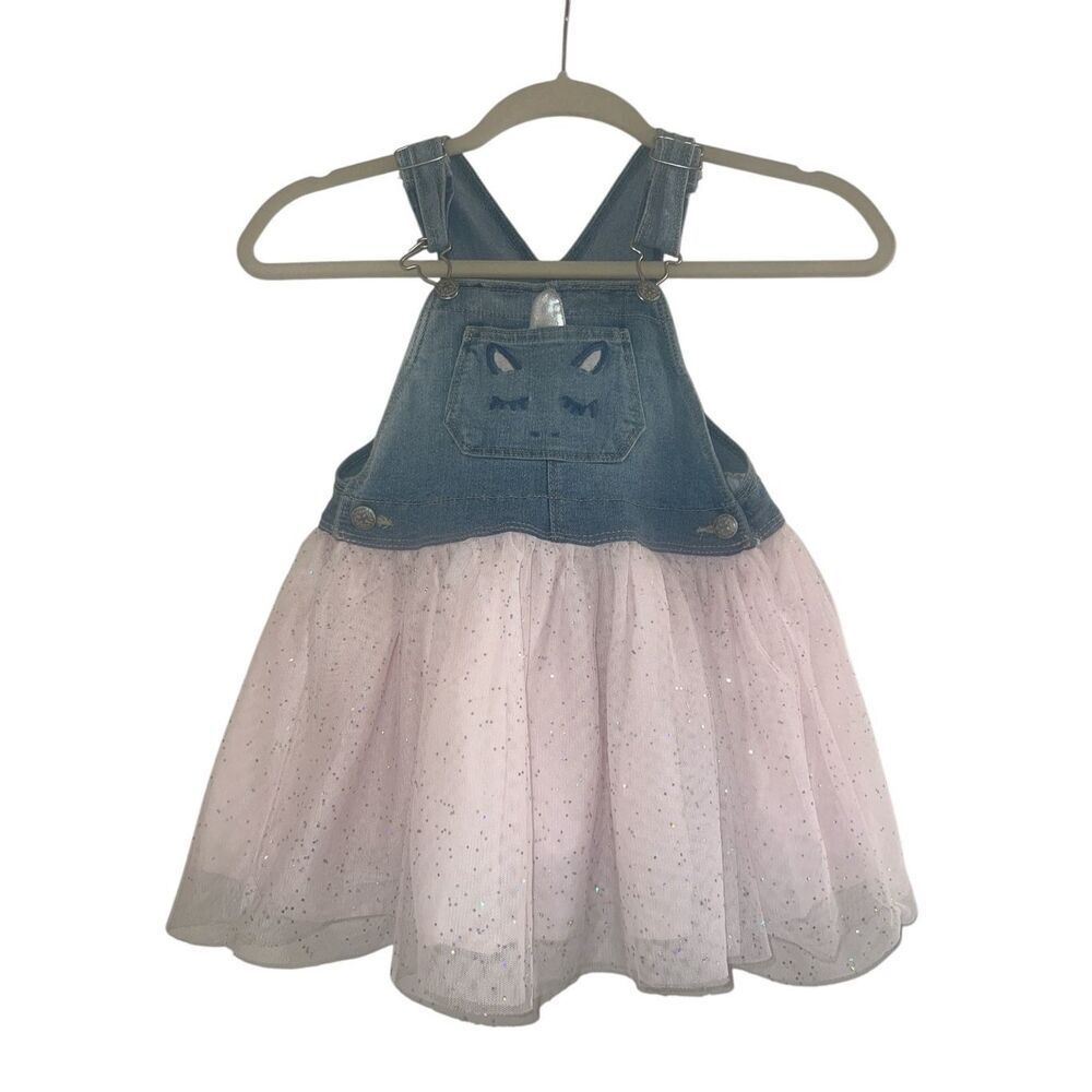 Oshkosh Unicorn Skirtall Sz 4T- Toddler Girl - Picture 7 of 10